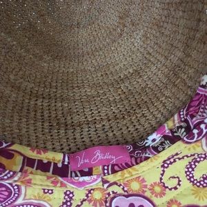 Vera Bradley straw hat